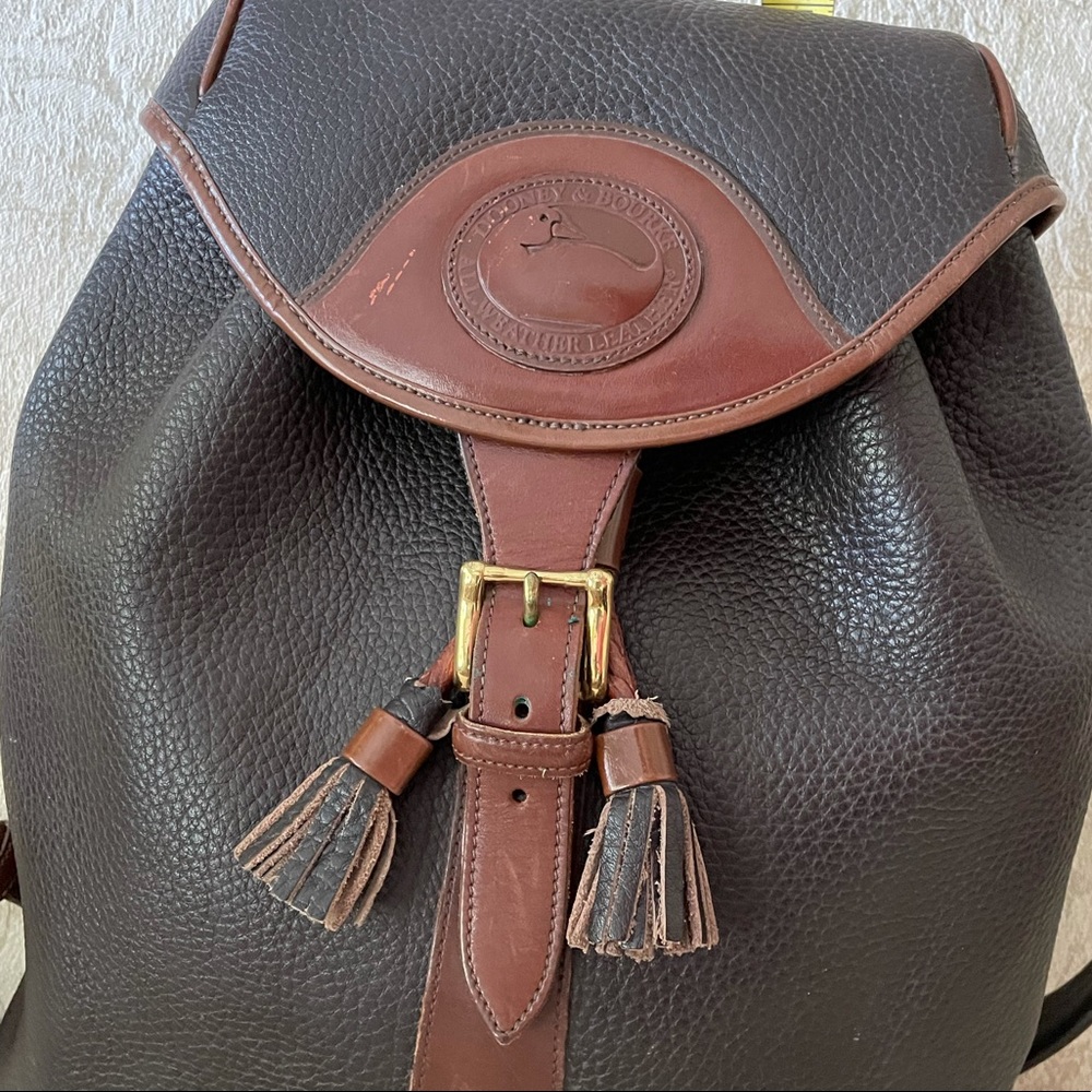 Dooney & Bourke leather large backpack